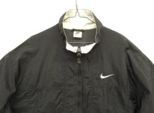 他の写真1: 90'S NIKE 白タグ ナイロンジャケット ブラック (VINTAGE)