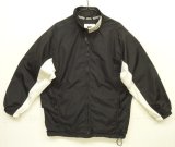 90'S NIKE 白タグ 裏地付き ナイロンジャケット ブラック/ホワイト (VINTAGE)