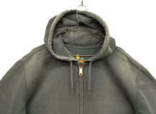 他の写真1: CARHARTT フルジップ スウェット パーカー フェードチャコール (VINTAGE)