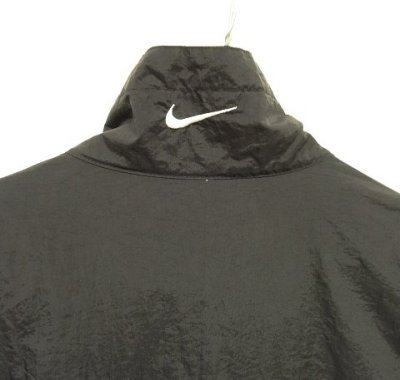 画像5: 90'S NIKE 白タグ ナイロンジャケット ブラック (VINTAGE)