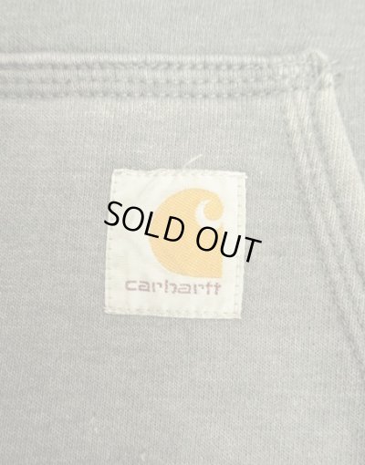 画像3: CARHARTT フルジップ スウェット パーカー フェードチャコール (VINTAGE)