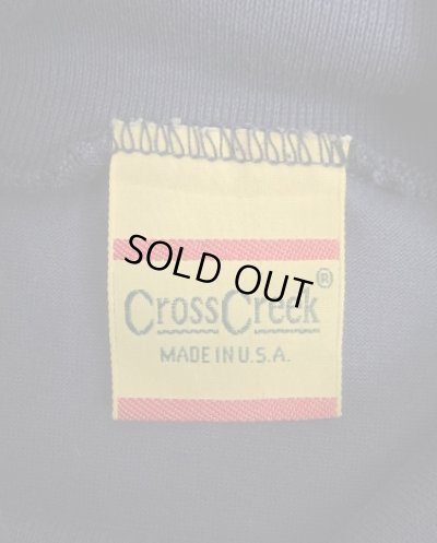 画像2: 90'S CROSS CREEK タートルネック 長袖 Tシャツ ネイビー USA製 (VINTAGE)