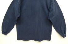 他の写真3: 90'S NIKE 白タグ モックネック 長袖 Tシャツ ネイビー USA製 (VINTAGE)