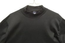 他の写真1: 90'S LANDS' END モックネック 長袖 Tシャツ ブラック USA製 (VINTAGE)