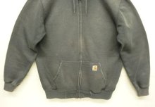 他の写真3: CARHARTT フルジップ スウェット パーカー フェードチャコール (VINTAGE)