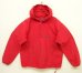 画像1: 80'S PATAGONIA 旧タグ ナイロン アノラックジャケット レッド USA製 (VINTAGE) (1)