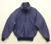 画像1: 80'S PATAGONIA デカタグ ハーフジップ ナイロン アノラックジャケット ネイビー (VINTAGE) (1)