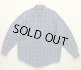 80~90'S PATAGONIA 旧タグ コットン 長袖シャツ チェック柄 ポルトガル製 (VINTAGE)