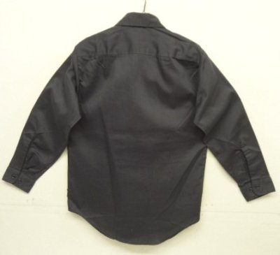 画像3: 70'S BIG MAC "PERMANENT PRESS" 長袖 ワークシャツ チャコール (DEADSTOCK)