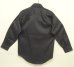 画像3: 70'S BIG MAC "PERMANENT PRESS" 長袖 ワークシャツ チャコール (DEADSTOCK) (3)