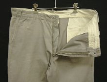 他の写真1: 60'S BOAT SAIL CLOTH "SANFORIZED" コットン100% チノパンツ TALON製アルミジップ USA製 (VINTAGE)