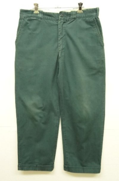 画像1: 60'S OSH KOSH B'GOSH コットン100% チノパンツ TALON製ジップ USA製 (VINTAGE)