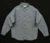 画像1: 60'S RIVERSIDE コットン100% 長袖 シャンブレーシャツ ブルー USA製 (DEADSTOCK) (1)