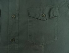 他の写真2: 60'S KEY IMPERIAL コットン 長袖 ワークシャツ ダークグリーン USA製 (VINTAGE)