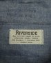 画像2: 60'S RIVERSIDE コットン100% 長袖 シャンブレーシャツ ブルー USA製 (DEADSTOCK) (2)