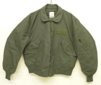 アメリカ軍 USAF "CWU-36/P" アラミド フライトジャケット セージグリーン (VINTAGE) 