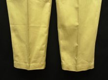 他の写真2: 50'S フランス軍 M52 プリーツ入り チノパンツ ベージュ 45 (DEADSTOCK)
