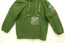 他の写真2: 70'S UNKNOWN ユーロワーク 中綿入り プルオーバージャケット ダークグリーン (VINTAGE)