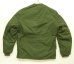 画像5: 70'S スウェーデン軍 M59 中綿入り ノーカラー ライナージャケット ダークグリーン (DEADSTOCK) (5)