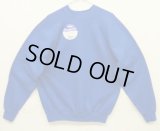 80'S TULTEX ラグランスリーブ クルーネック スウェットシャツ ブルー USA製 (DEADSTOCK)