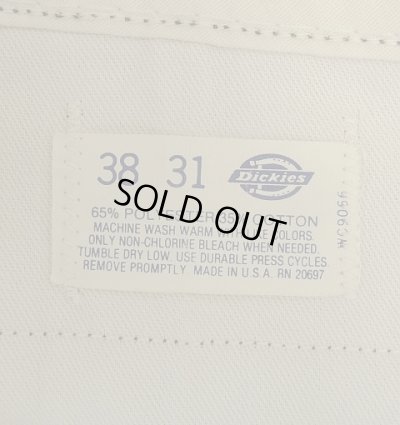 画像4: 80'S DICKIES 874 チビタグ ワークパンツ ブラウン W38L31 USA製 (VINTAGE)