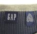 画像2: 90'S GAP 旧タグ サーマル 長袖 Tシャツ ネイビー/グレートリム (VINTAGE) (2)