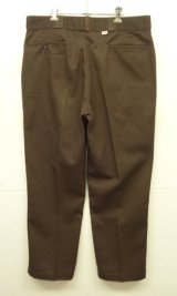 80'S DICKIES 874 チビタグ ワークパンツ ブラウン W38L31 USA製 (VINTAGE)
