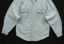 他の写真3: 90'S GAP 旧タグ 長袖 シャンブレーシャツ ブルー (VINTAGE)