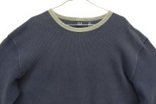 他の写真1: 90'S GAP 旧タグ サーマル 長袖 Tシャツ ネイビー/グレートリム (VINTAGE)