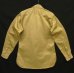 画像5: 50'S アメリカ軍 US ARMY "STAND UP COLLAR" マチ付き 長袖 チノシャツ ベージュ (VINTAGE) (5)