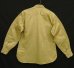 画像5: 40'S アメリカ軍 US ARMY "STAND UP COLLAR" マチ付き 長袖 チノシャツ ベージュ (VINTAGE) (5)