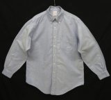 90'S BROOKS BROTHERS "MAKERS" オックスフォード BDシャツ ブルー USA製 (VINTAGE)