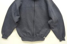 他の写真3: 90'S RUSSELL ATHLETIC フルジップ スタンドカラー スウェットシャツ ヘザーネイビー メキシコ製 (VINTAGE)