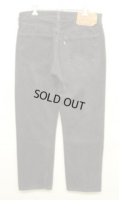 画像3: 90'S LEVIS 501 デニム ブラック メキシコ製 W34L30 (VINTAGE)