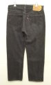 画像3: 90'S LEVIS 501 デニム ブラック メキシコ製 W34L30 (VINTAGE) (3)