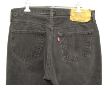 他の写真3: 90'S LEVIS 501 デニム ブラック メキシコ製 W34L30 (VINTAGE)