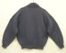 画像4: 90'S RUSSELL ATHLETIC フルジップ スタンドカラー スウェットシャツ ヘザーネイビー メキシコ製 (VINTAGE) (4)