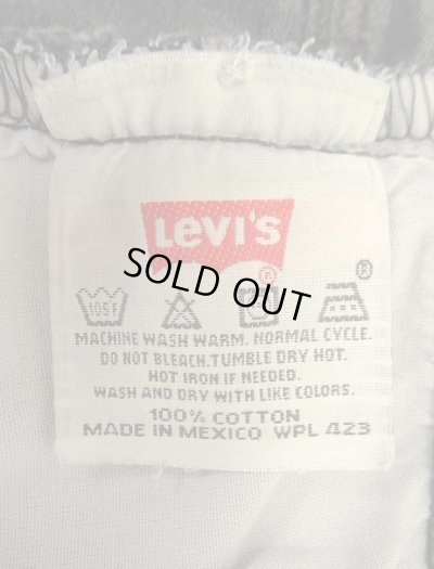 画像2: 90'S LEVIS 501 デニム ブラック メキシコ製 W34L30 (VINTAGE)