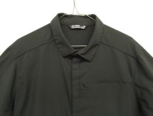 他の写真1: ARC'TERYX "SKYLINE LS SHIRT" 比翼付き スナップボタン ナイロンシャツ ブラック (USED)