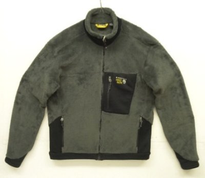 画像1: MOUNTAIN HARD WEAR "POLARTEC HIGH LOFT JACKET" フリースジャケット チャコール/ブラック (USED)