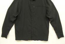 他の写真3: ARC'TERYX "SKYLINE LS SHIRT" 比翼付き スナップボタン ナイロンシャツ ブラック (USED)