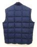 画像5: 90'S EDDIE BAUER "DOWNLIGHT VEST" 黒タグ グースダウン スクエアキルト ダウンベスト ネイビー (VINTAGE) (5)