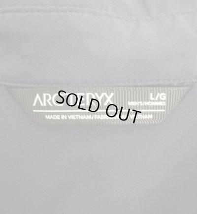 画像2: ARC'TERYX "SKYLINE LS SHIRT" 比翼付き スナップボタン ナイロンシャツ ネイビー (USED)