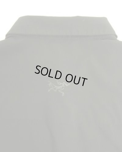 画像4: ARC'TERYX "SKYLINE LS SHIRT" 比翼付き スナップボタン ナイロンシャツ ブラック (USED)