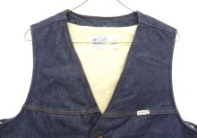 他の写真1: 80'S WRANGLER "NO-FAULT DENIMS" 裏地ボア デニムベスト インディゴ USA製 (VINTAGE)