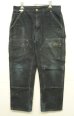 画像1: CARHARTT ダブルニー ダック ペインターパンツ ブラック W32L30 USA製 (VINTAGE) (1)