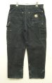 画像4: CARHARTT ダブルニー ダック ペインターパンツ ブラック W32L30 USA製 (VINTAGE) (4)