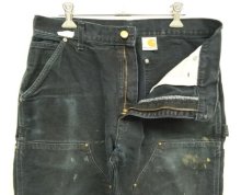 他の写真1: CARHARTT ダブルニー ダック ペインターパンツ ブラック W32L30 USA製 (VINTAGE)