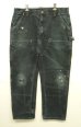 画像1: CARHARTT ダブルニー ダック ペインターパンツ ブラック W38L32 (VINTAGE) (1)