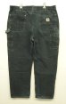 画像3: CARHARTT ダブルニー ダック ペインターパンツ ブラック W38L32 (VINTAGE) (3)